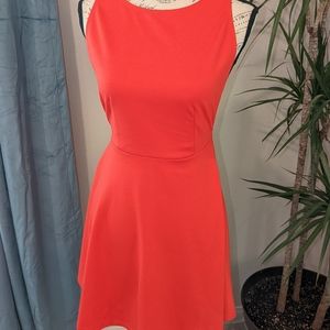 Redish orange dress